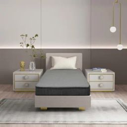 Godrej Interio Air Sense Grey Bonnell Spring Single Bed Mattress-image-60