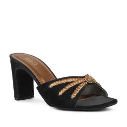 Inc.5 Women's Black Casual Sandals-picture-41