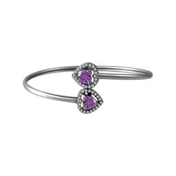 Rihi by P.C. Chandra Jewellers 92.5 Sterling Silver Heart-Shaped Bracelet for Women & Girls-image-73