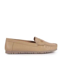 Fausto Women's Beige Casual Loafers-image-60