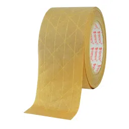 TRINITY Kraft Paper Reinforce Water Activated Tape 60 mm x 50 m Fibreglass Brown (Pack of 6)-picture-46
