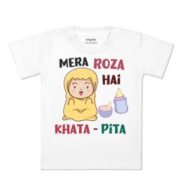 Arvesa Kids Typography Printed Applique T-shirt-image-15
