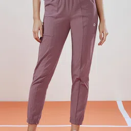 Technosport Women Relaxed-Fit Mid-Rise Joggers-image-1