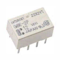 Omron Surface Mount Relay DPDT 1315 Ω DC 12 V, G6K2P12DC-19