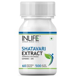 INLIFE Shatavari Extract 500 mg,  60 capsules -69