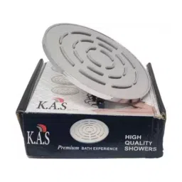 K.A.S R6 Square Brass Silver Wall Mount Shower Heads 152.4 mm (6 Inch), SHRM6-image-23
