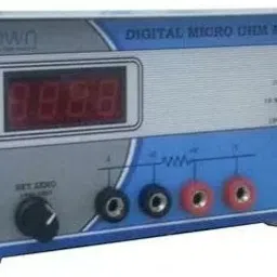 Crown CES 53C Digital Micro Ohm Meter (Range 1µ to 19.99 K Ohm)-3