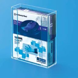 Tarson 3 Places Acrylic Gloves Dispenser, 370070-picture-1