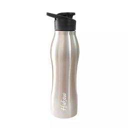 EDUWAY Wave Water Bottle 1 L Stainless Steel Silver with Leak Proof-picture-39