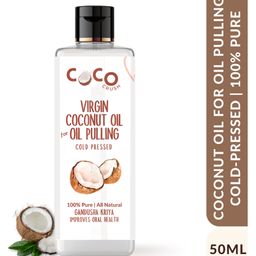 Coco Crush Coconut Oil for Oil Pulling  Gandusha Kriya - 50 ml-12