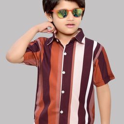 BAESD Boys Comfort Opaque Striped Casual Shirt-image-92