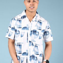 V-Mart Men Opaque Printed Casual Shirt-picture-37