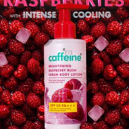 MCaffeine Raspberry Body Lotion SPF 50- 200 ml image 5