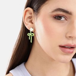 DressBerry Heart Shaped Drop Earrings-image-27