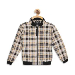 Blue Giraffe Kids Multi Checks Jacket-picture-14