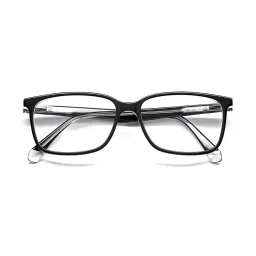 Polaroid Black Rectangular Eye Frames for Men image 4