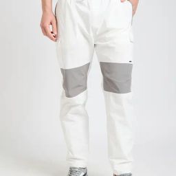 EDRIO White Regular Fit Cargo Trackpants-image-55