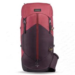 FORCLAZ By Decathlon Burgundy & MaroonOne Size Backpack-picture-48