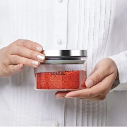 borosil Borosil¿Transparent Glass Jar & Container (350ml) image 4