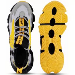 Atom Men's Spring Edge Alpha 1 Grey Running Shoes image 4