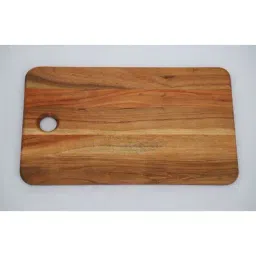 ICRAFT Chef Brown Acacia Wood Chopping Board - Set of 1-35