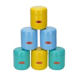Sumeet Silver Stainless Steel 6 Pieces Containers-41