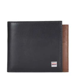 Tommy Hilfiger Insider Black Casual Leather Bi-Fold Wallet for Men-image-34
