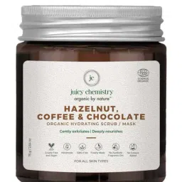 Juicy Chemistry Organic Hazelnut Coffee & Chocolate Hydrating Face Scrub - 75 gm-20