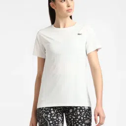 Reebok White Slim Fit T-Shirt-picture-30