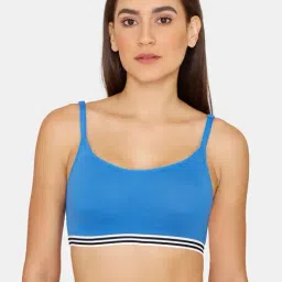 Zivame Princess Blue Non Wired Non Padded Bralette Bra-41