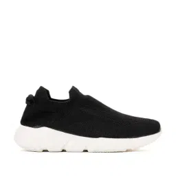 Khadim Men's Black Walking Shoes-image-9
