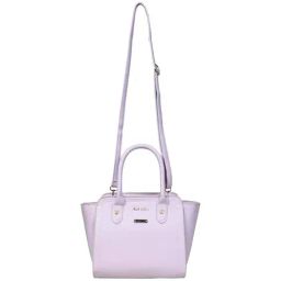 PELLE LUXUR Purple Solid Small Handbag-42