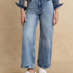 RAREISM Blue Cotton Solid Trousers-image-8