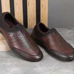 Metro Men's Brown Casual Loafers-picture-14
