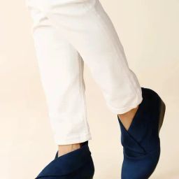 Inc.5 Women's Navy Wedge Booties-image-20