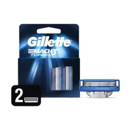 Gillette Mach3 Turbo Manual Shaving Razor Blades - 2s Pack (Cartridge) image 3