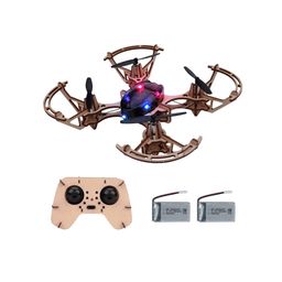 XYQ-6 DIY Wooden Drone with Camera Kit for Kids or Beginner, 2.4GHz RC Quadcopter with Altitude Hold, Headless Mode, 3D Flip and One Key Lift - RS5484XYQ-6 DIY Wooden Drone with Camera Kit for Kids or Beginner, 2.4GHz RC Quadcopter with Altitude Hold, Headless Mode, 3D Flip and One Key Lift - RS5484-20
