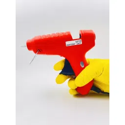 CRAFTYGUN 40 W Trigger Feed Hot Glue Gun Red with 5 Stick, FD-40 W image 5