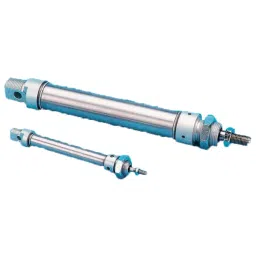 RS PRO Pneumatic Piston Rod Cylinder-16mm Bore, 50mm Stroke, ISO 6432 Series, Single Acting,3043381-43