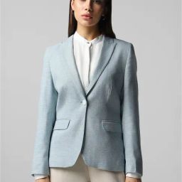 Van Heusen Blue Checks Blazer-47