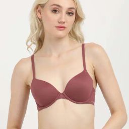 Calvin Klein Purple Plain Everyday Bra-picture-26