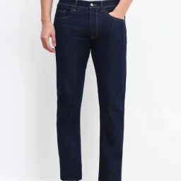 Allen Solly Navy Regular Fit Jeans-picture-13
