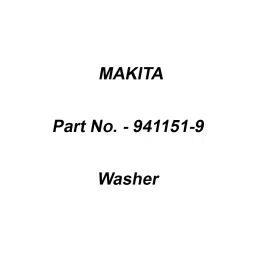Makita Washer 6 for MT580, Part No 941151-9-45