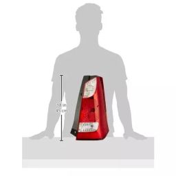 Uno Minda Tail Light Assembly with Wire & Bulb Holder - Right for Maruti Wagon R Type 4 (TL-6587MA) image 3