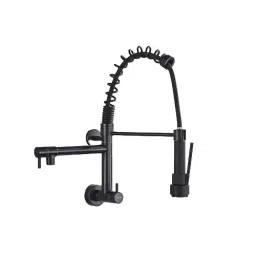 Aquieen Sink Mixer Tap Stainless Steel Chrome Finish Black, AQN 734-picture-30