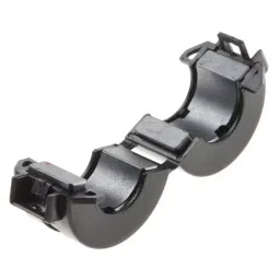 RS PRO Openable Ferrite Clamp, 29 Dia. x 33mm, For Computer Peripherals, Digital TV, Internal & External Power Cables, Model No 1232499 image 3