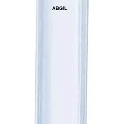 Abgil 100 ml Borosilicate Glass Round Bottom Culture Media Tube with Screw Cap and Rubber Liner ABG1828-20