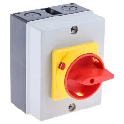 RS PRO Isolator Switch 3 Pole Panel Mount 20A Maximum Current 11 kW Power Rating IP65, 8609529-85