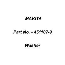 Makita Washer for HM1214C, Part No 451107-9-picture-21