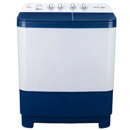 Voltas Beko 8.5 kg Semi Automatic Top Load Washing Machine Blue Glass WTT85DBLG/FLRB-27